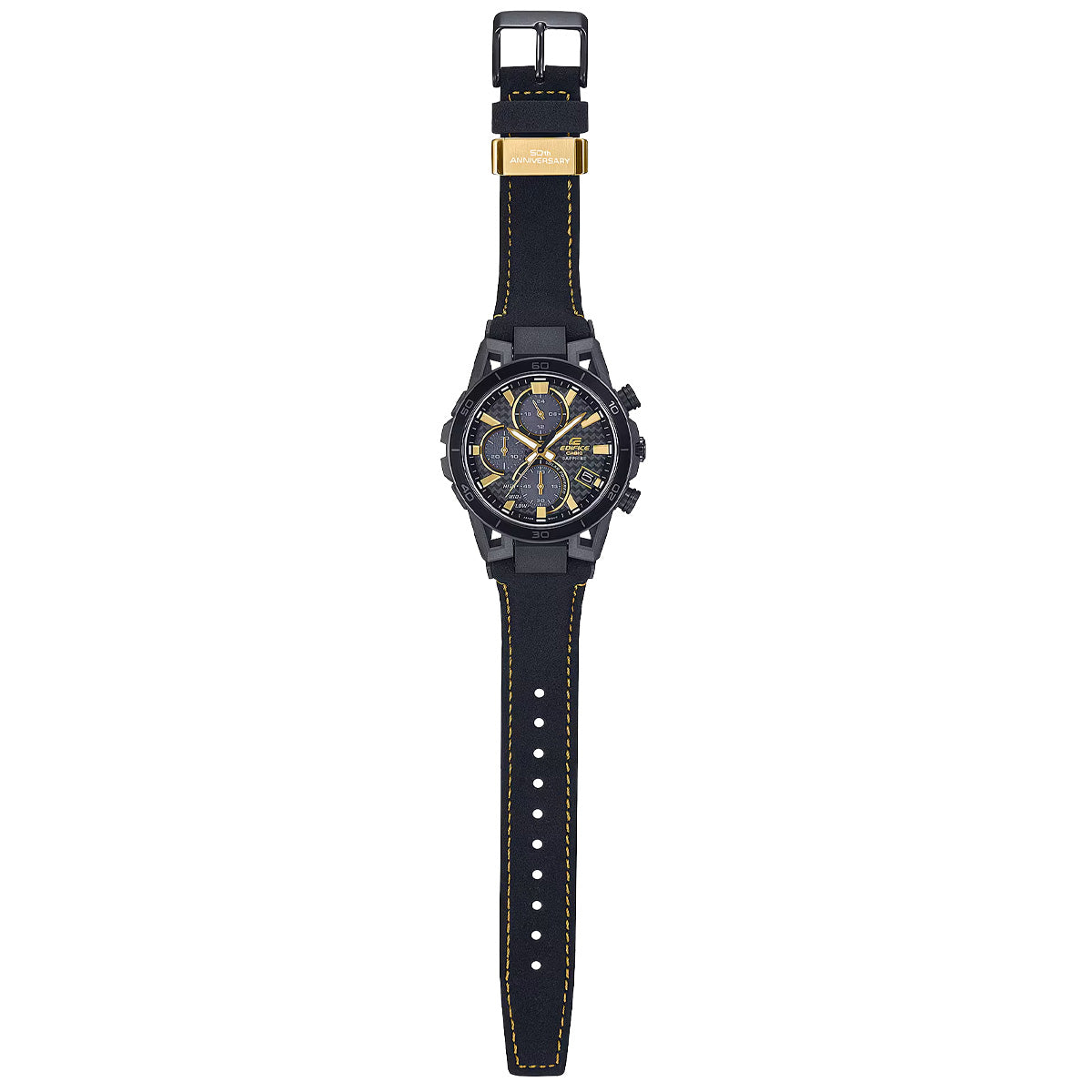 Reloj edifice negro