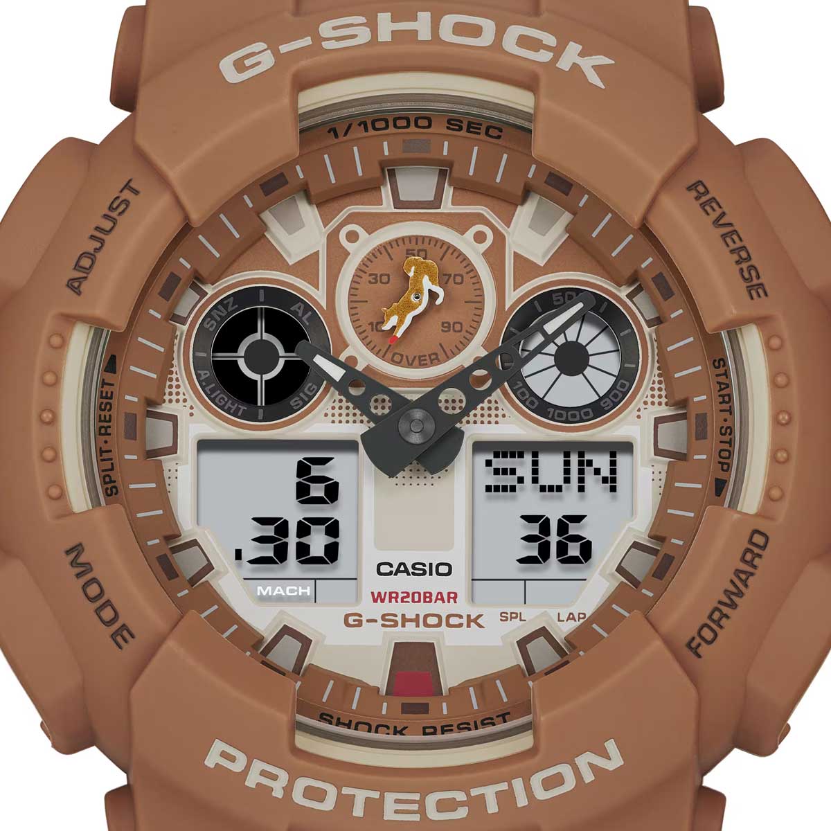 RELOJ CASIO G-SHOCK GA-100SHB-5ADR