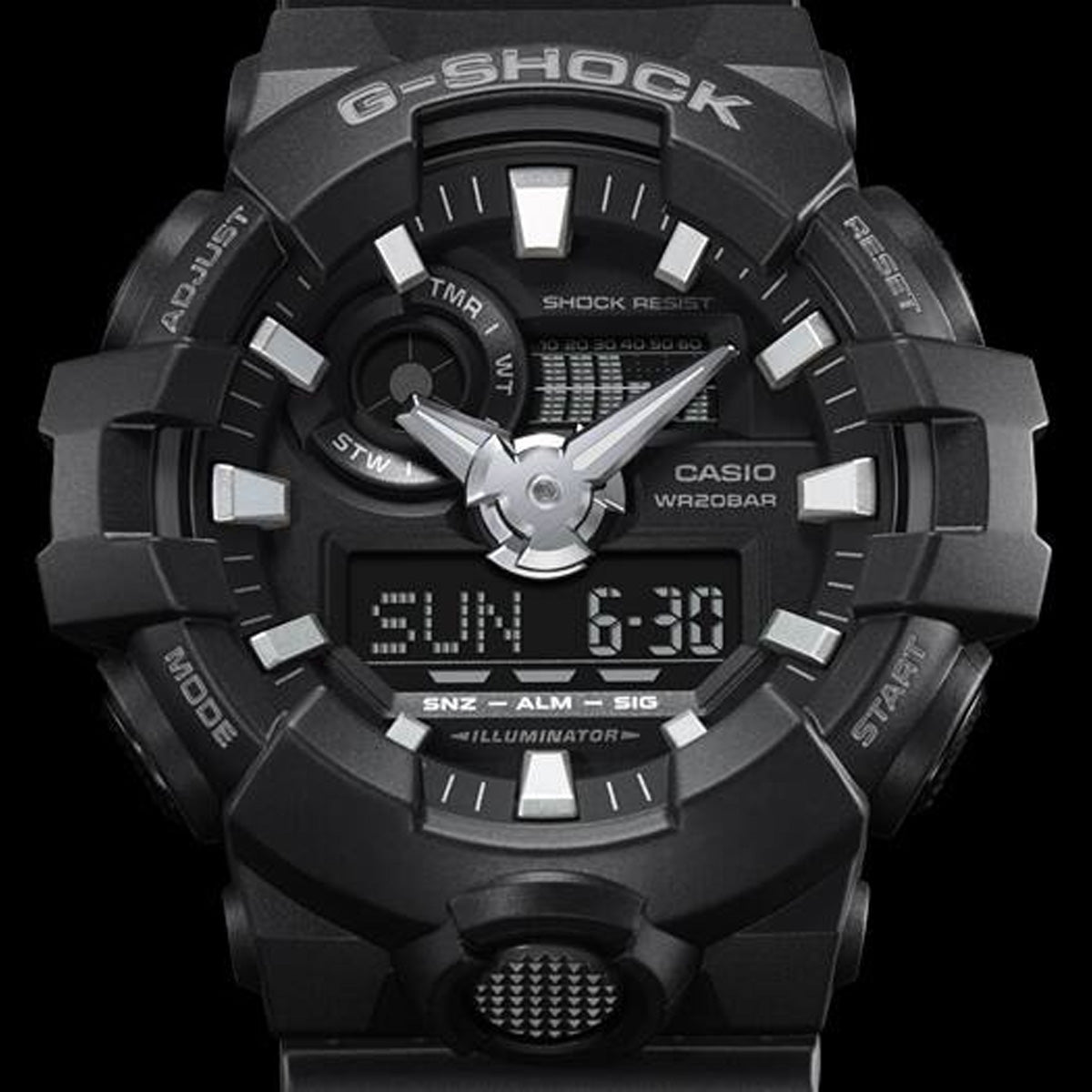 RELOJ CASIO G-SHOCK GA-700-1BDR