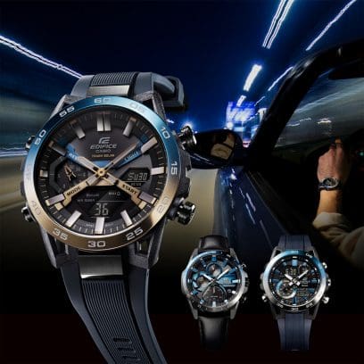 RELOJ CASIO EDIFICE ECB-40NP-1ADF