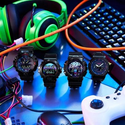 RELOJ CASIO G-SHOCK GA-100RGB-1ADR