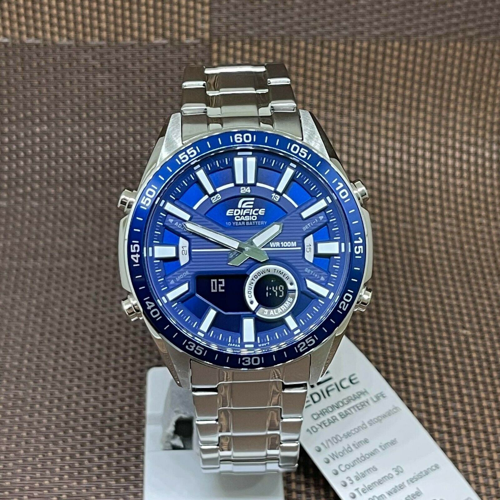 RELOJ CASIO EDIFICE EFV-C100D-2AVDF